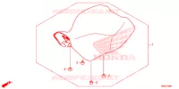 SELLE pour Honda FOURTRAX 520 FOREMAN RUBICON 4X4 AT DCT EPS de 2021