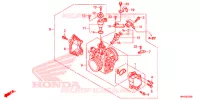 CORPS DE PAPILLON pour Honda FOURTRAX 520 FOREMAN 4X4 EPS de 2021