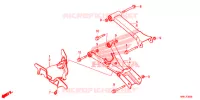 BRAS ARRIERE pour Honda FOURTRAX 520 FOREMAN RUBICON 4X4 EPS de 2021