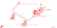 BARRE ANTI ROULIS pour Honda FOURTRAX 520 FOREMAN RUBICON 4X4 EPS RED de 2021