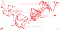GUIDON pour Honda FOURTRAX 520 FOREMAN RUBICON 4X4 EPS RED de 2021