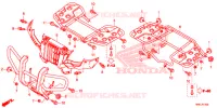 SUPPORT pour Honda FOURTRAX 520 FOREMAN RUBICON 4X4 EPS RED de 2021