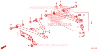 TRIANGLES AVANT pour Honda FOURTRAX 520 FOREMAN RUBICON 4X4 EPS RED de 2021