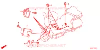 FAISCEAU D'AIRBAG pour Honda GL 1800 GOLD WING ABS AIRBAG BRANCO de 2015