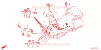 FAISCEAU D'AIRBAG pour Honda GL 1800 GOLD WING ABS NAVI AIRBAG RED de 2015