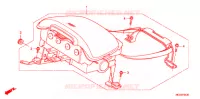 MODULE AIRBAG pour Honda GL 1800 GOLD WING ABS NAVI AIRBAG RED de 2015