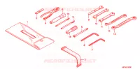 OUTIL pour Honda GL 1800 GOLD WING ABS NAVI AIRBAG RED de 2015