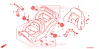 SELLE pour Honda GL 1800 GOLD WING ABS NAVI AIRBAG de 2015