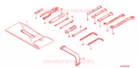 OUTIL pour Honda GL 1800 GOLD WING ABS NAVI AIRBAG RED de 2015
