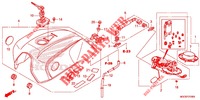 RESERVOIR A CARBURANT   POMPE A ESSENCE pour Honda CB 1100 EX ABS de 2014