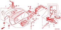 RESERVOIR A CARBURANT   POMPE A ESSENCE pour Honda CB 1100 EX ABS de 2014