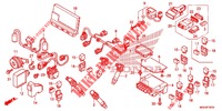 FAISCEAU SECONDAIRE pour Honda CROSSTOURER 1200 DCT de 2012