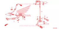 PEDALE pour Honda CROSSTOURER 1200 DCT de 2012