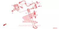 BEQUILLE pour Honda CROSSTOURER 1200 DCT de 2013