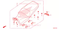 SELLE pour Honda CROSSTOURER 1200 DCT ABS de 2014