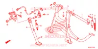 BEQUILLE pour Honda CROSSTOURER 1200 DCT de 2014
