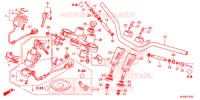 GUIDON   TE DE FOURCHE pour Honda CROSSTOURER 1200 DCT de 2014