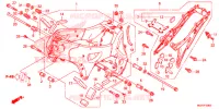 CADRE pour Honda CROSSTOURER 1200 de 2015
