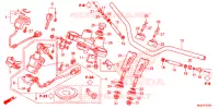 GUIDON   TE DE FOURCHE pour Honda CROSSTOURER 1200 de 2015