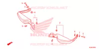 PROTEGES MAINS pour Honda CROSSTOURER 1200 de 2014