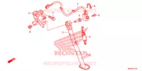 BEQUILLE pour Honda CROSSTOURER 1200 de 2012