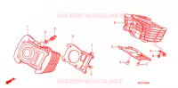 CYLINDRE pour Honda 125 VARADERO de 2011