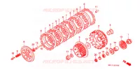 EMBRAYAGE pour Honda XR 600 R de 1993