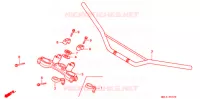 GUIDON   TE DE FOURCHE pour Honda XR 600 R de 1993
