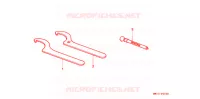 OUTIL pour Honda XR 600 R de 1993