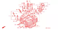 CULASSE pour Honda XR 600 R de 1995