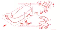 SELLE pour Honda XR 600 R de 1995