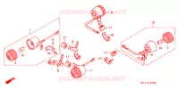 CLIGNOTANT (1) pour Honda XR 600 R de 1996
