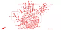 CULASSE pour Honda XR 600 R de 1996