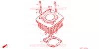 CYLINDRE pour Honda XR 600 R de 1996