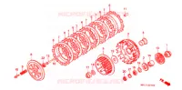 EMBRAYAGE pour Honda XR 600 R de 1996