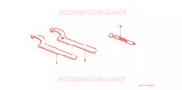 OUTIL pour Honda XR 600 R de 1997