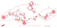CLIGNOTANT (1) pour Honda XR 600 R de 1997