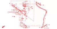 MAITRE CYLINDRE DE FREIN AVANT pour Honda XR 600 R de 1999
