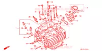 CULASSE pour Honda XR 600 R de 2000