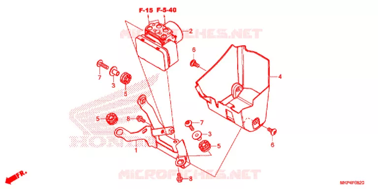 MODULATEUR ABS Honda MOTO 500 CB 2021  CB500XAM