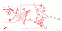 GUIDON pour Honda CRF 125 F BIG WHEELS de 2021