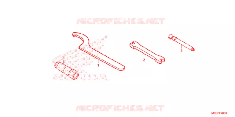 OUTIL Honda MOTO 450 CRF 2021  CRF450RM