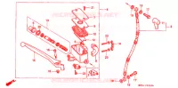 MAITRE CYLINDRE DE FREIN AVANT pour Honda GL 1500 GOLD WING INTERSTATE de 1991
