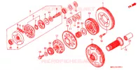 TRANSMISSION PRIMAIRE pour Honda GL 1500 GOLD WING INTERSTATE de 1991