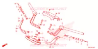 GUIDON   TE DE FOURCHE pour Honda GL 1800 GOLD WING de 2021