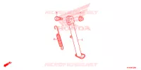 BEQUILLE pour Honda CRF 110 de 2021