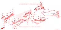 COUVERCLES LATERAUX pour Honda GL 1800 GOLD WING TOUR DCT, NAVI, AIRBAG de 2021