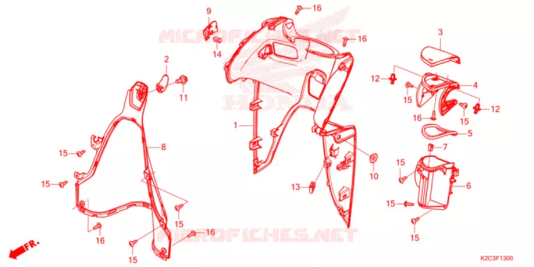 PROTEGE JAMBES Honda SCOOTER 110 DIO 2021  NSC110M