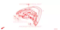 FEUX ARRIERE pour Honda FORZA 125 TOP BOX de 2021