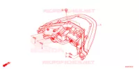 FEUX ARRIERE pour Honda FORZA 125 TOP BOX de 2021